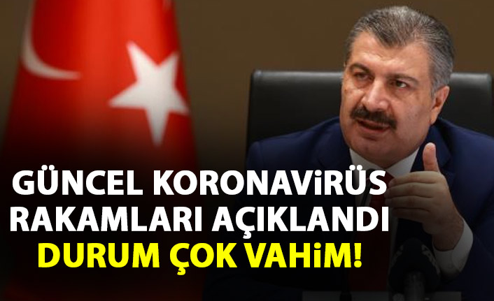 Güncel koronavirüs rakamları açıklandı! Vakalar hızla yükseliyor