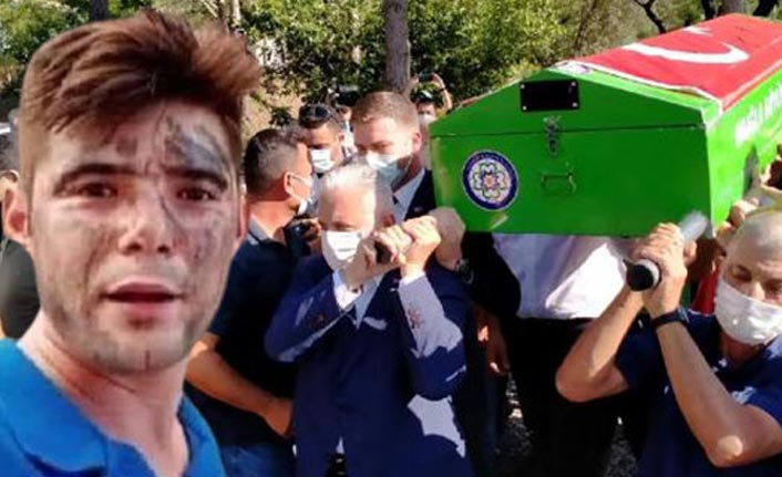 Ormancılara su taşırken hayatını kaybetmişti, son yolculuğuna uğurlandı
