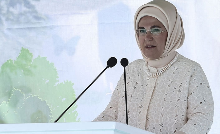 Emine Erdoğan yanan ormanları yeşertme çağrısı yaptı