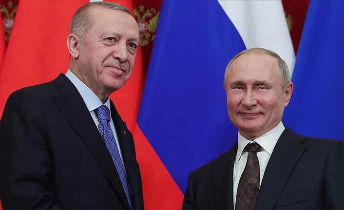 Cumhurbaşkanı Erdoğan'dan Putin'e teşekkür