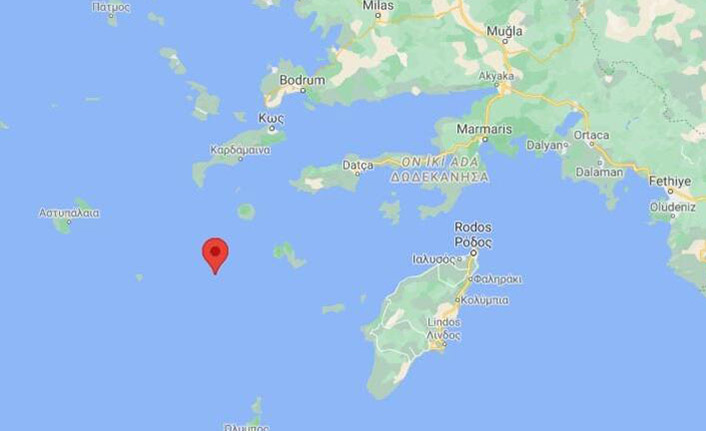 Muğla Datça açıklarında deprem