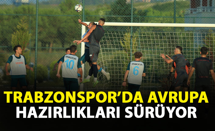 Trabzonspor, UEFA Konferans Ligi Molde Hazırlıklarını Sürdürüyor