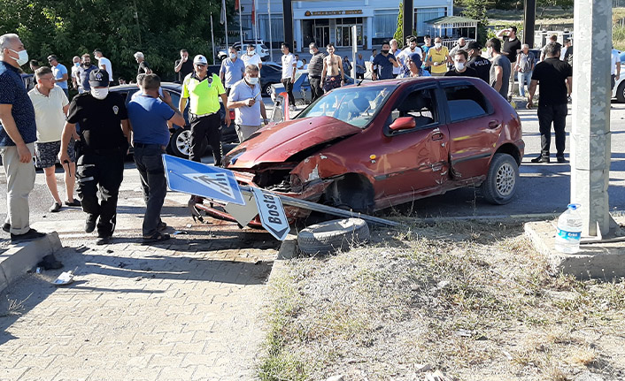 Karabük'te kazalar ardı sıra geldi