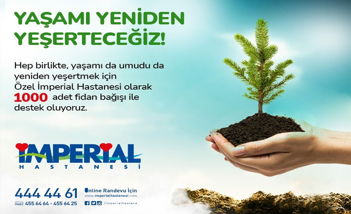 İmperial Hastanesi’nden anlamlı bağış