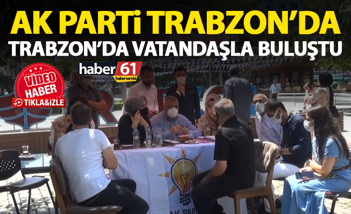 AK Parti Meydan Parkı’nda vatandaşla buluştu