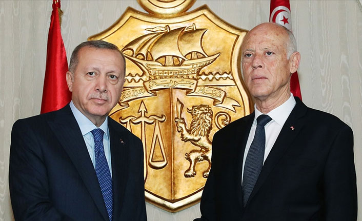 Cumhurbaşkanı Erdoğan ile Tunus Cumhurbaşkanı Said görüştü