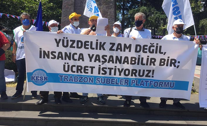 KESK Trabzon’da toplu sözleşme için toplandı! 6 maddelik teklif
