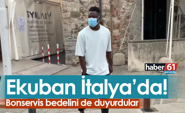 Caleb Ekuban İtalya'da! Bonservis bedelini de duyurdular