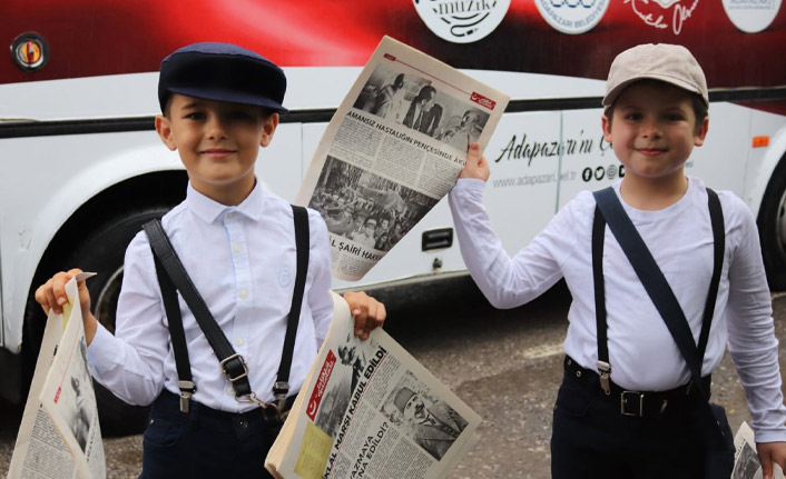 Adapazarı ilçe Milli Eğitim Müdürlüğü'nün "Akif'in 100. yıl yolculuğu etkinliği" ilgi gördü