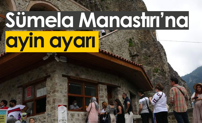 Sümela Manastırı'na ayin ayarı! Kısıtlama geldi