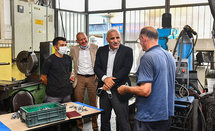 Zorluoğlu: Sanayi esnafımız daha rahat şartlarda hizmet vermeli