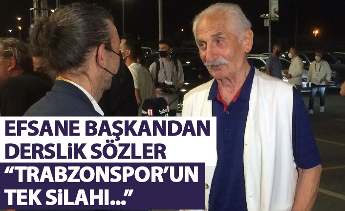 Efsane Başkan Ahmet Celal Ataman: Bizim tek silahımız…