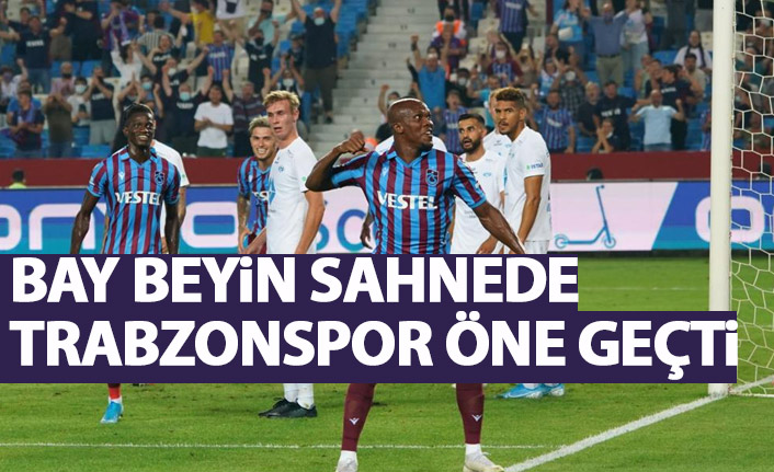 Nwakaeme sahneye çıktı! Trabzonspor öne geçti