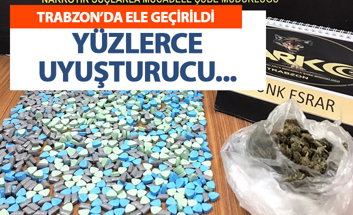 Trabzon’da operasyonlar sürüyor! Uyuşturucu ve silah…