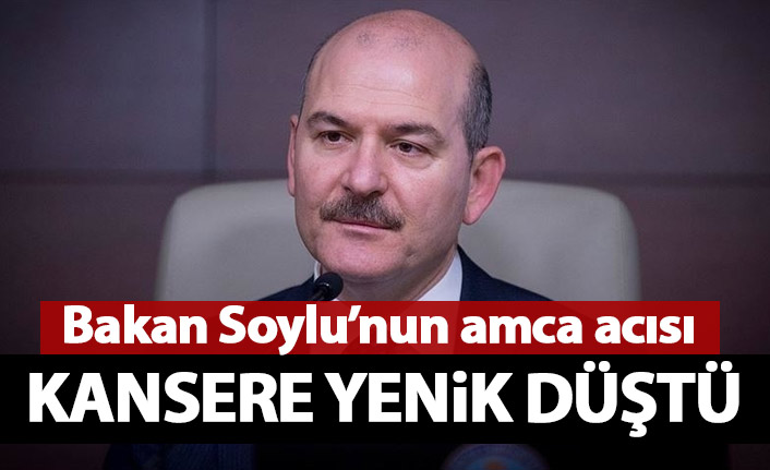Bakan Soylu'nun acı günü!