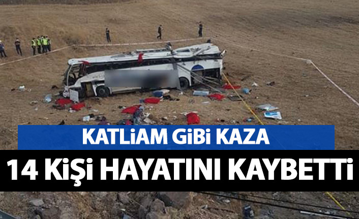 Katliam gibi kaza: 14 kişi hayatını kaybetti