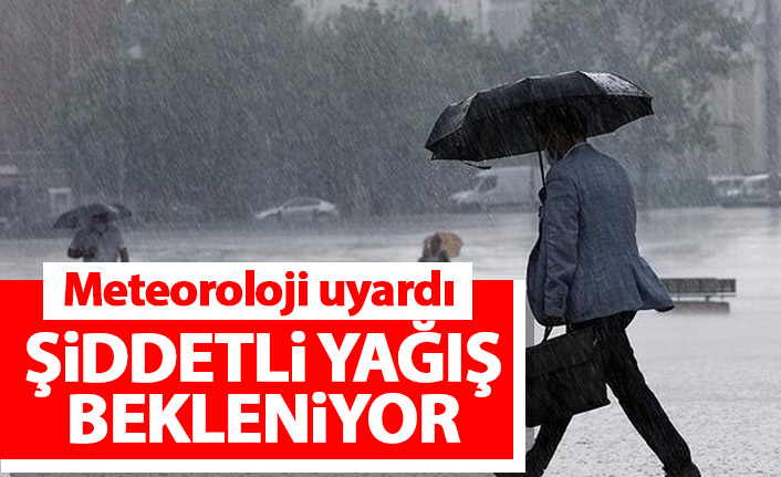 Karadeniz'in Batısına şiddetli yağış uyarısı