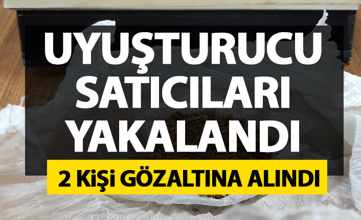 Trabzon’da uyuşturucu satıcıları yakalandı