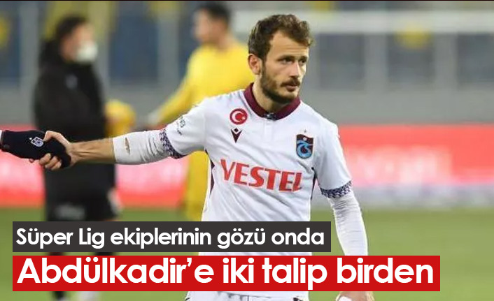 Abdülkadir Parmak'a iki talip birden