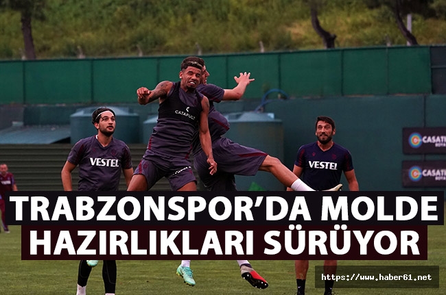 Trabzonspor'da Molde maçı hazırlıkları sürüyor