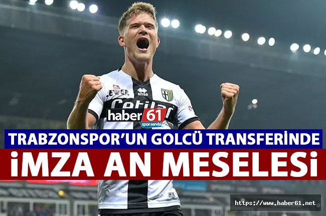 Trabzonspor golcü transferinde sona geldi! İş imzaya kaldı