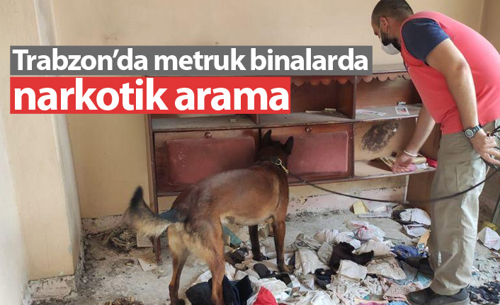 Trabzon'da metruk binalarda denetim