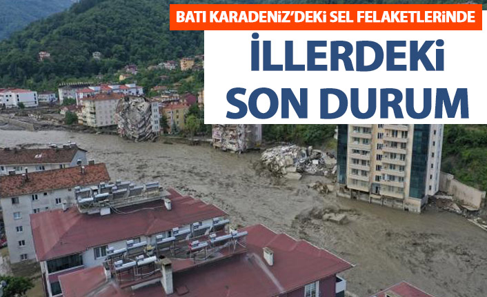 Batı Karadeniz'de büyük sel falaketi? İl il son durum