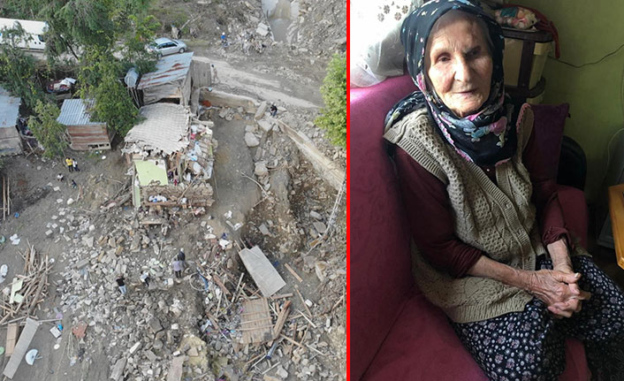 Selde kaybolan yaşlı kadının cansız bedenine ulaşıldı