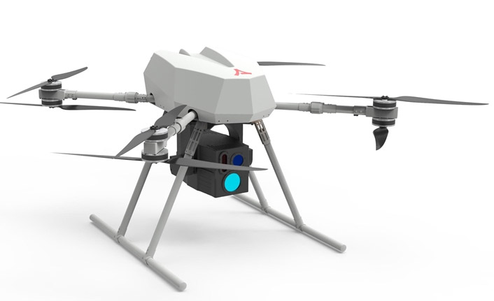 Silahlı drone Songar, lazerle bomba imhaya hazırlanıyor