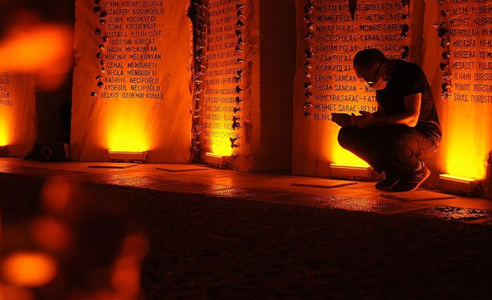 Marmara Depremi’nde hayatını kaybedenler anıldı