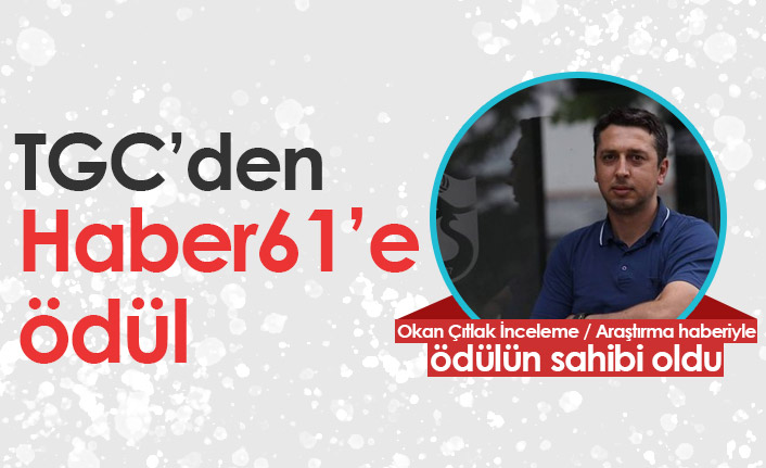 TGC'den Haber61'e ödül