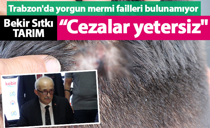 Trabzon'da yorgun mermi failleri bulunamıyor