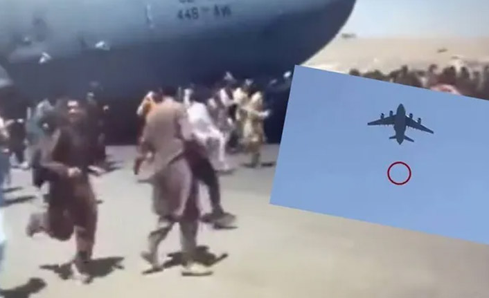 Korkunç gerçek: Uçağın iniş takımında insan parçaları bulundu