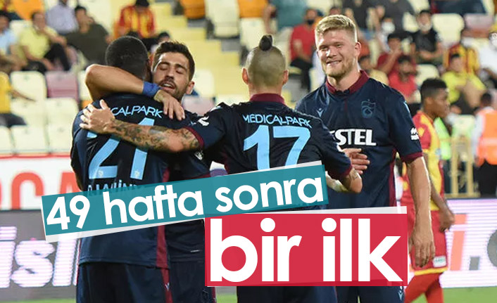Trabzonspor 49 hafta sonra ilki başardı