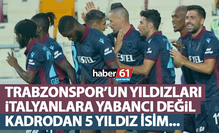 Trabzonspor’un yıldızları İtalyanlara yabancı değil!