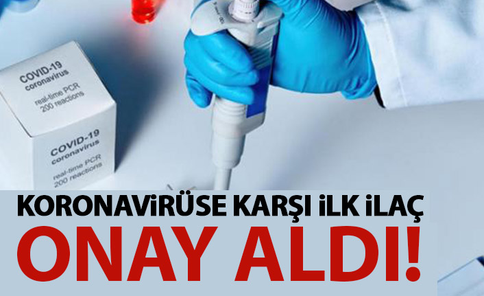 Koronavirüse karşı geliştirilen ilk ilaç onay aldı