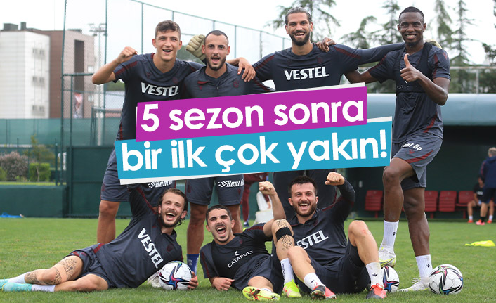 Trabzonspor 5 sezon sonra bir ilke çok yakın