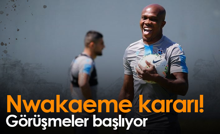 Trabzonspor'da Nwakaeme ve Yusuf kararı