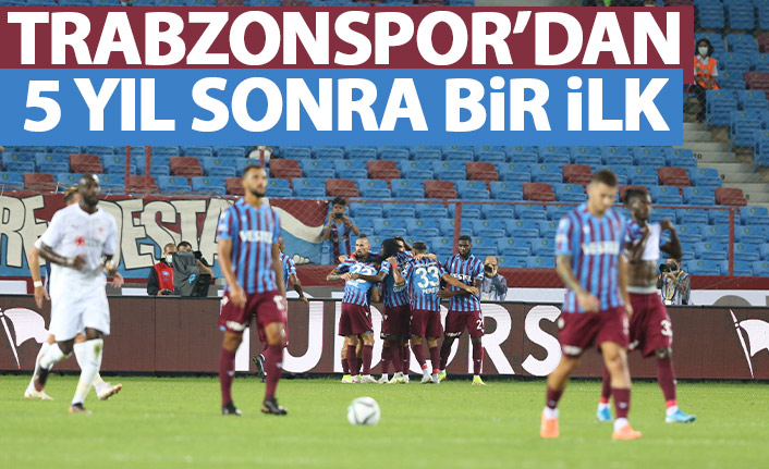 Trabzonspor’dan 5 yıl sonra bir ilk