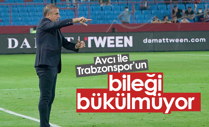 Trabzonspor Avcı ile bileği bükülmüyor