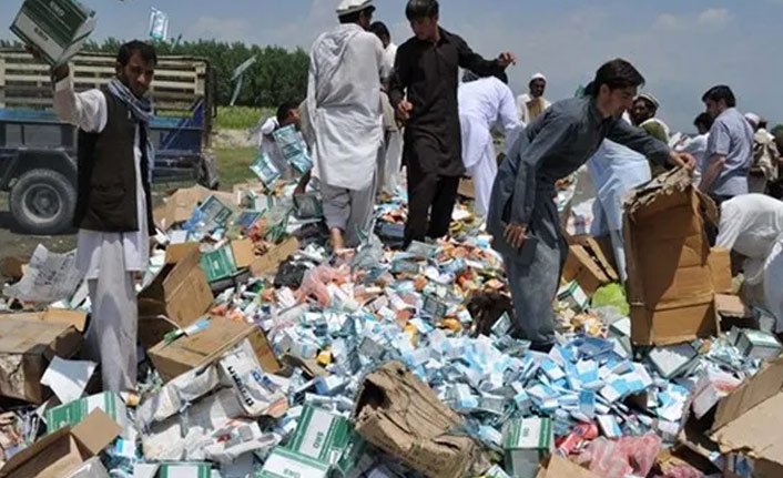 Afganistan'da bir haftalık tıbbi malzeme kaldı