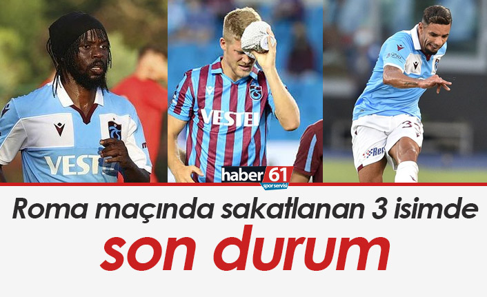 Trabzonspor'da Gervinho, Cornelius ve Peres'de son durum