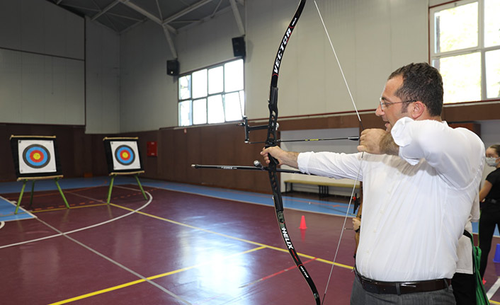 Akçaabat Belediyesi'nden okçuluk kursu