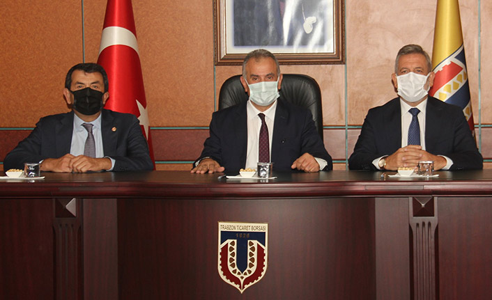 Bursa TSO Heyeti Trabzon Ticaret Borsası’nda