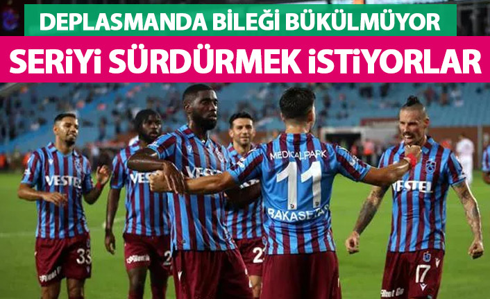 Trabzonspor deplasmanda yenilmiyor