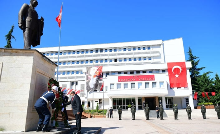 Trabzon'da 30 Ağustos Zafer Bayramı töreni düzenlendi