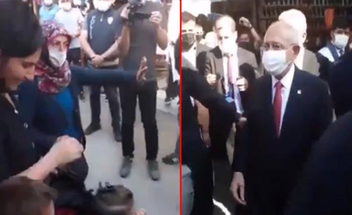 Kılıçdaroğlu'nda tepki gösteren kadın konuştu