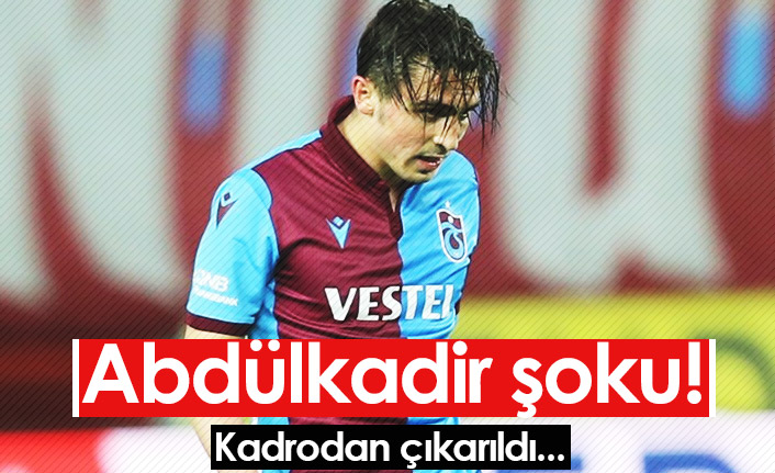 Abdülkadir Ömür şoku! Milli takım kadrosundan çıkarıldı