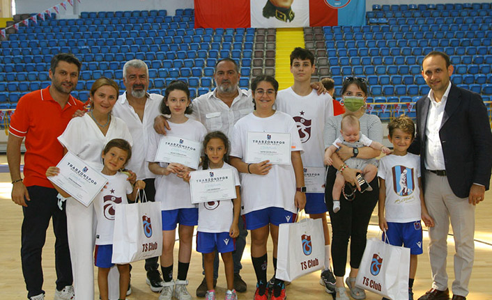 Trabzonspor'da basketbol yaz okulu sona erdi
