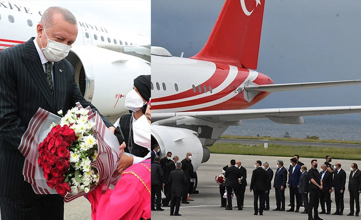 Cumhurbaşkanı Erdoğan Trabzon'da